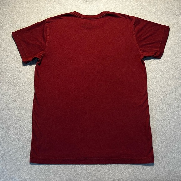 Def Leppard T-Shirt Small Red Classic Rock 80s Retro Band Tee Cotton Blend - Picture 5 of 5